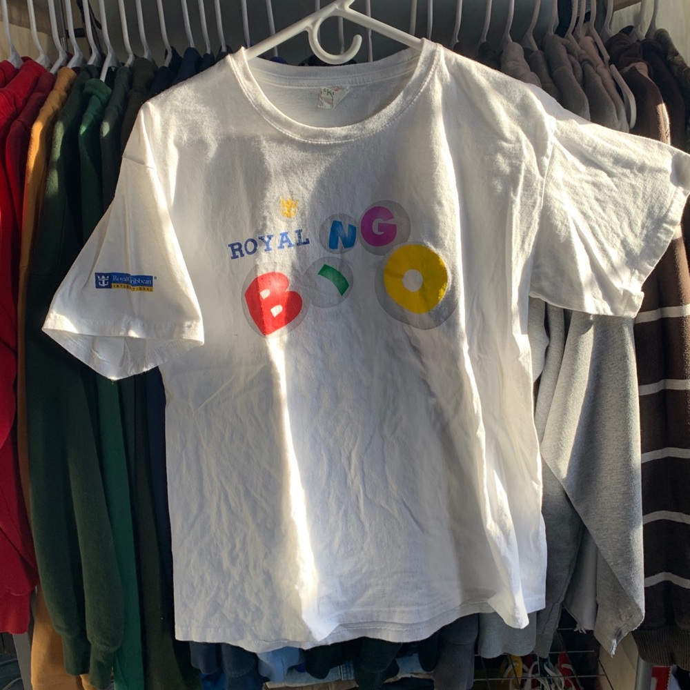 Royal Caribbean bingo tee
